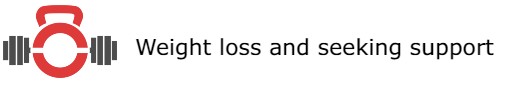 Weight loss and seeking&nbsp;support
